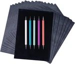 50 Sheets Black Graphite Carbon Paper Transfer (8.5 X 11.5 Inch) Tracing Pape.... Fixed Price $13.11.