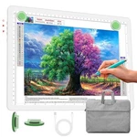 Phylosal Rechargeable A4 Light Pad With Carry Bag, Ultra Handbag White. Fixed Price $61.75.