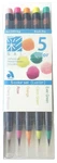 Aitoh Akashiya Sei Watercolor Brush Pen 5/PKG-LUSTER. Fixed Price $23.38.