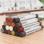 Dewel Wood Filler Sticks, 18 Colors Wax Crayons For Scratches, Floo.... Fixed Price $30.34.