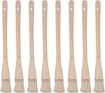 8 Pcs 1 Inch Flat Hake Brushes, Creative And Professional Set For Watercolor, So. Fixed Price $22.45.