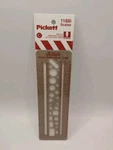 Pickett General Purpose Inking Template 1188I Architecture Drawing Drafting Tool. Fixed Price $7.90.