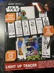 Disney Star Wars Light Up Tracer Play Art Set Tracing Fun New Cib. Fixed Price $10.00.