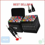 Ytw Alcohol Markers, 80 Colors Dual Tip Art Drawing Coloring. Fixed Price $23.52.