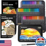 Shuttle 80 Soft Core Colored Pencils For Artists, Drawing, & Coloring Books. Fixed Price $27.79.