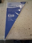 Alvin 10" Academic Acrylic Triangle 30/60 1/8 Inch Thick S1390-10. Fixed Price $5.49.