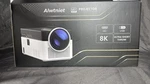 Alwtniet Short Throw Smart Projector With Wifi And Bluetooth 8K - HY450. Fixed Price $120.00.
