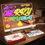 Yueur Doodle Glow Board -13.7 X 10 Led Drawing For Room/store/festival/.... Fixed Price $27.89.