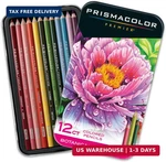 Prismacolor Premier Colored Pencils, Soft Core, Botanical Garden Set, 12 Count -. Fixed Price $19.97.