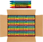 75 Sets Of 4-PACKS Cello (300 Total Premium Bulk Crayons Individual Packs). Fixed Price $154.51.