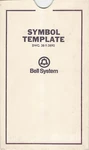 Bell System Symbol Template Envelope No Contents Dwg 38-Y-3890. Fixed Price $14.99.