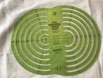 Vintage Berol Rapidesign Template R-127 Civil Engineers Radius Guide. Fixed Price $14.99.