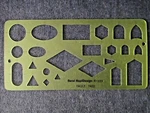 Vintage Berol Rapidesign Template R-555 Fault Tree. Fixed Price $7.00.