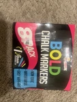 Chalky Crown Bold Markers Eight Pack. Fixed Price $5.00.