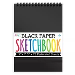 Ooly Diy Cover Small Sketchbook, X 7.5 75 Count (pack Of 1), Black Paper. Fixed Price $21.97.