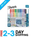 24 Assorted Ultra-fine Permanent Markers Mystic Gem Colors For Precision Art. Fixed Price $29.99.