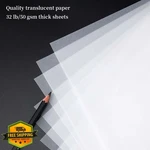 Semleart 8.5X11 Tracing Paper Pad 100 Sheets 50GSM Translucent Vellum. Fixed Price $27.99.