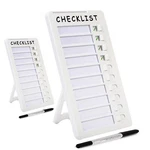 2PCS Dry Erase Chore Chart Standable Whiteboard Checklist F.... Fixed Price $24.34.