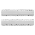 Alumicolor Architect 6 Inch Ruler Scale W/ 4 Bevel For Drawing, Drafting & En.... Fixed Price $17.44.