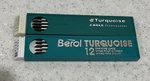 Berol Turquoise Drawing Leads Filmograph E1 6375/HB 2375 Each W/1 Dozen. Fixed Price $9.89.