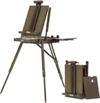 French Easel For Painting: Deluxe Beech Wood Plein Air Stand With Metal Si. Fixed Price $235.51.