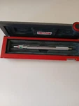 Rare German Rotring 600 Ballpoint Pen, Silver, Box, Ink Cartridge. Fixed Price $180.00.