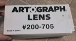 Artograph Lens #200-705 New In Box. Fixed Price $39.99.