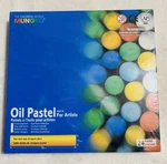 Mungyo MOP-24 Non Toxic Soft Oil Pastels Set Assorted Colors Artist Gallery. Fixed Price $31.95.