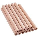 Olycraft 12PCS 7.9X0.6 Inch Hollow Sticks Round Wooden Dowel Rod 20CM. Fixed Price $21.39.