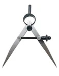 Zlksker 4 Inch Professional Leather Compass, Precision Spring Wing Divider/scrib. Fixed Price $20.21.
