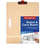 Falling Art 13X17 Drawing Boards, Portable Sketch With Natural. Fixed Price $24.64.