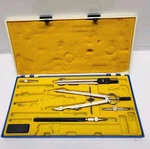Vintage C2F Scholastic Bavarian Drawing Instruments 21228-2 Drafting Art Tools. Fixed Price $25.00.
