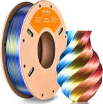 Eryone Silk Tri Pla Filament 3D Printer 1.75MM +- 0.03MM, Multicolor. Fixed Price $17.99.