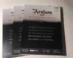 3 Speedball Arnhem 1618 Printmaking Paper Pad 8.5X11 Inches, Assorted Colors. Fixed Price $44.25.
