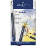 Faber-castell Creative Studio Goldfaber Wood Cased Color Pencils Tin Of 12. Fixed Price $15.50.