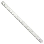 SSRN24 Stainless Steel Office Drawing Ruler 024 Inch 060CM With Non Slip Cork Ba. Fixed Price $23.56.
