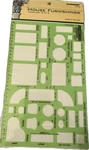 Rapidesign House Furnishings Tamplate R-714 1/4 Scale. Fixed Price $14.99.