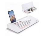 Tsj Office Small Desktop Whiteboard -glass Dry Erase Keyboard Stand. Fixed Price $15.59.