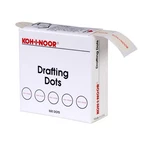 Koh-i-noor Drafting Dots, 7/8 Inches Diameter, 500 White. Fixed Price $16.99.