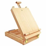 Tabletop Easel Desktop Painting Wooden Sketchbox Student Artist Miratuso. Fixed Price $41.02.