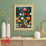 Yanfairy Wildflower Diamond Art Painting Kit For Adults 12X16INCH. Fixed Price $20.00.