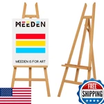 Meeden Art Stand For Display - Adjustable Beech Wood Floor. Fixed Price $192.27.