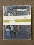 Mr. Pen- 15 Pcs Compass Set With Swing Arm Protractor (6"), Geometry -new. Fixed Price $15.25.