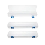 3PCS Brushes Storage Box Paint Drawing Pen Container With Buckle Design. Fixed Price $18.52.