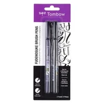 Tombow 62038 Fudenosuke Brush Pen, 2-PACK. Soft Count (pack 1), Black. Fixed Price $8.94.