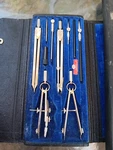 Vintage Post Techmaster Company - Drafting Tool Set Model # 1144 Germany. Fixed Price $15.00.