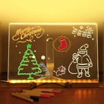 Acrylic Dry Erase Board With Light, Led Note COLORS,11.8 X 7.9. Fixed Price $31.67.