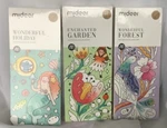 Mideer Watercolor 3 Painting Books New Wonderful Holiday Enchanted Garden. Fixed Price $19.99.