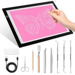 Dorhui A4 Light Pad For Weeding Vinyl, Led Copy Board Tracing Color 2. Fixed Price $26.05.
