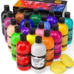 Nicpro 18 Colors Large Washable Paint Set For Kid 8.4OZ,250 Ml, Acrylic Bulk. Fixed Price $55.02.